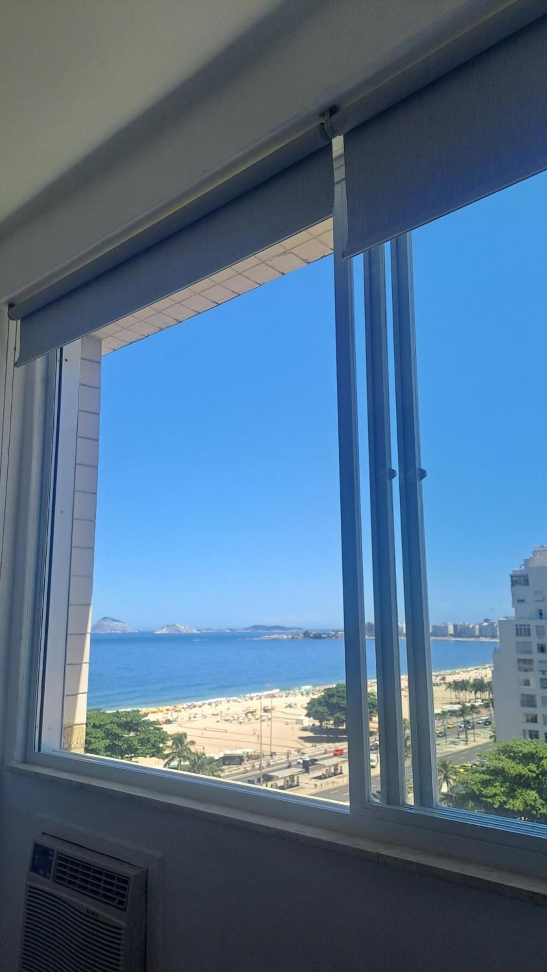 Copacabana Com Vista Incrivel Do Mar Apartamento